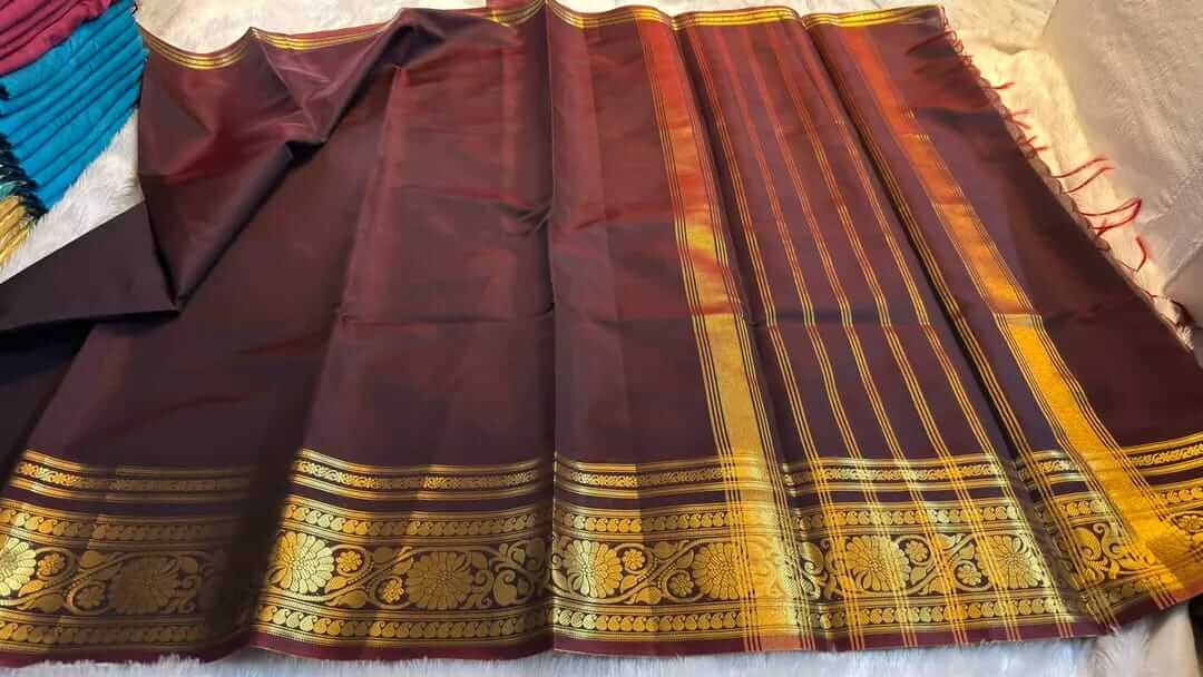 Banarasi Semi Katan Semi Silk Saree